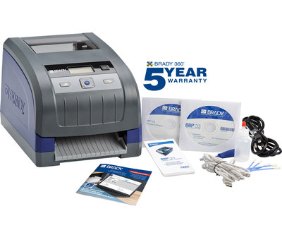 เครื่องปริ้นลาเบลแบบพกพาเบรดี้ Brady bbp33 label printer with brady workstation product